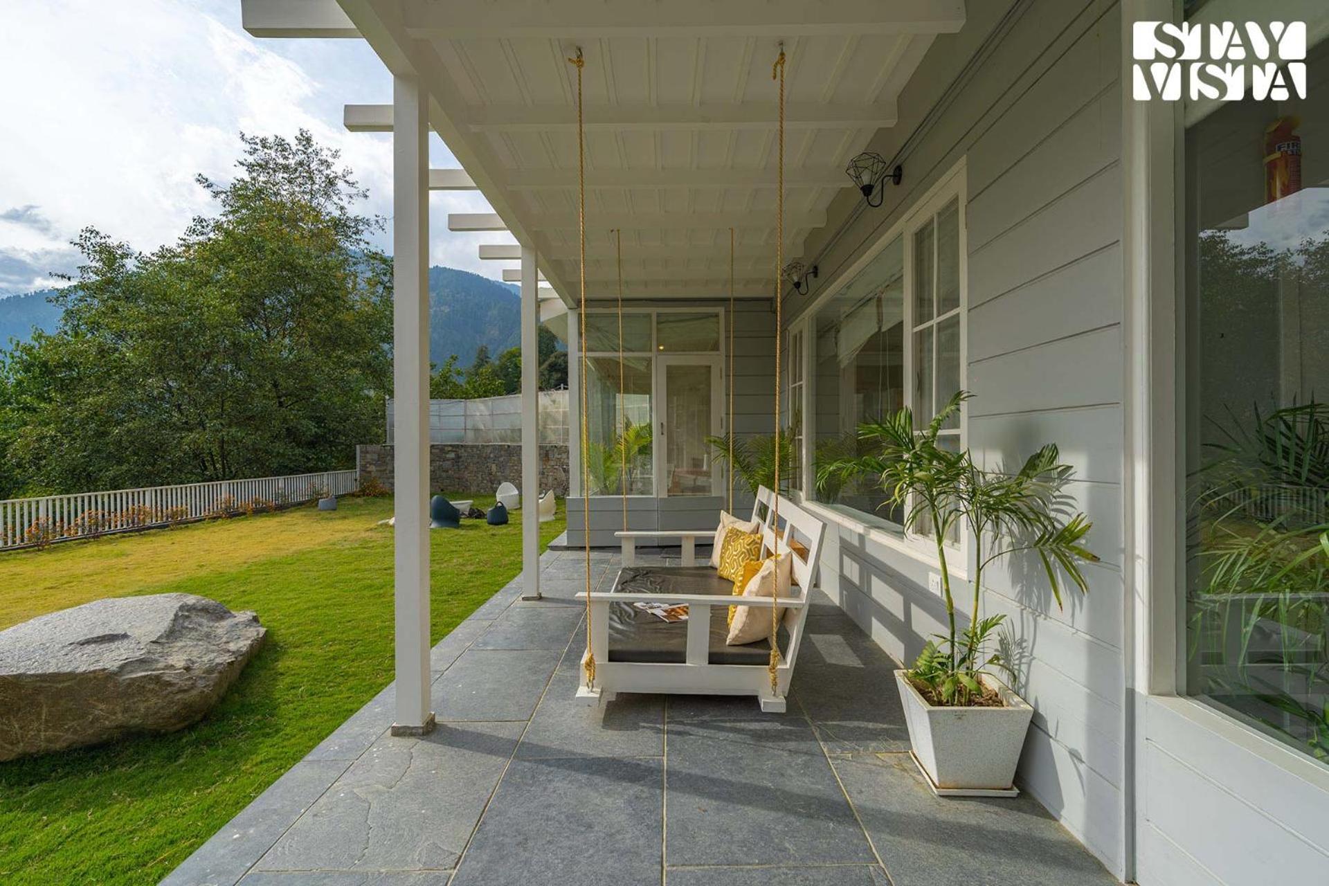Stayvista At Riverside Symphony Manāli Exterior foto